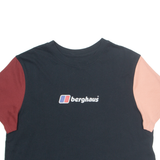 BERGHAUS Cropped Womens T-Shirt Black XL