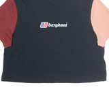 BERGHAUS Cropped Womens T-Shirt Black XL