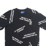 ADIDAS Mens T-Shirt Black S