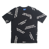 ADIDAS Mens T-Shirt Black S