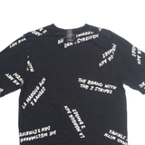 ADIDAS Mens T-Shirt Black S