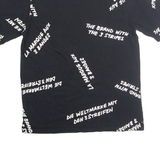 ADIDAS Mens T-Shirt Black S