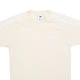 ADIDAS Mens T-Shirt Beige M