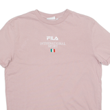 FILA Mens T-Shirt Pink S