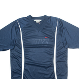 NIKE Mens Jersey Blue V-Neck M