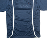 NIKE Mens Jersey Blue V-Neck M