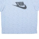 NIKE Crazy Pattern Mens T-Shirt Blue XL