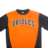 STITCHES Baltimore Orioles Mens Jersey Black 90s USA L