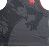 Reversible Red Devils Mens Jersey Grey Sleeveless USA L
