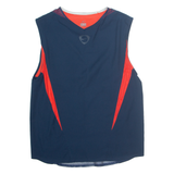 NIKE Mens Jersey Blue Sleeveless S