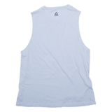REEBOK Womens Vest Blue Sleeveless S