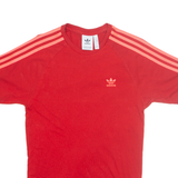 ADIDAS Mens T-Shirt Red S