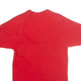 ADIDAS Mens T-Shirt Red S