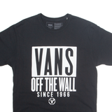 VANS Mens T-Shirt Black M