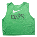 NIKE Kicks Mens Jersey Green Sleeveless V-Neck ONE SIZE