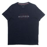 HILFIGER DENIM Slim Fit Mens T-Shirt Blue L