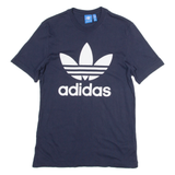ADIDAS Mens T-Shirt Blue S