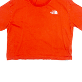 THE NORTH FACE Cropped Womens T-Shirt Orange M