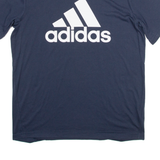 ADIDAS Mens T-Shirt Blue M