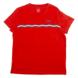 LEE Regular Fit Mens T-Shirt Red L