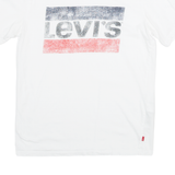LEVI'S Mens T-Shirt White S
