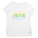 LEVI'S Womens T-Shirt White S