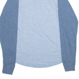 HILFIGER DENIM Mens T-Shirt Blue Long Sleeve S