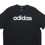 ADIDAS Mens T-Shirt Black M