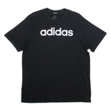 ADIDAS Mens T-Shirt Black M