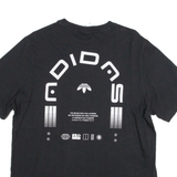 ADIDAS Mens T-Shirt Black M