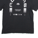 ADIDAS Mens T-Shirt Black M