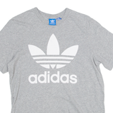 ADIDAS Mens T-Shirt Grey S