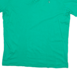 DIESEL Womens T-Shirt Green V-Neck XL