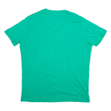 DIESEL Womens T-Shirt Green V-Neck XL