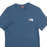 THE NORTH FACE Mens T-Shirt Blue XS