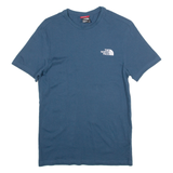 THE NORTH FACE Mens T-Shirt Blue XS