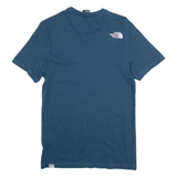 THE NORTH FACE Mens T-Shirt Blue XS