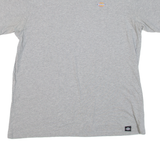 DICKIES Mens T-Shirt Grey Crew Neck L