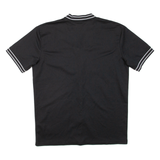 FSBN Reckless Baseball Mens Jersey Black USA Button Neck S