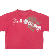 BODY GLOVE Mens T-Shirt Red Crew Neck L