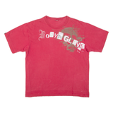 BODY GLOVE Mens T-Shirt Red Crew Neck L