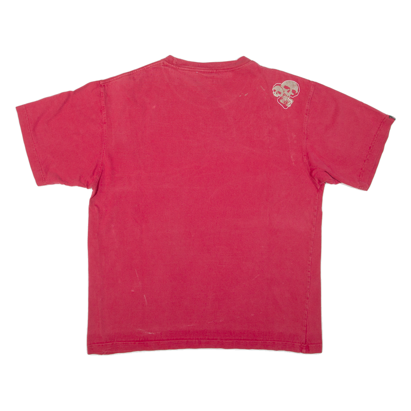 BODY GLOVE Mens T-Shirt Red Crew Neck L