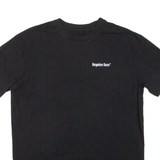 FORGOTTEN FACES Mens T-Shirt Black Crew Neck M