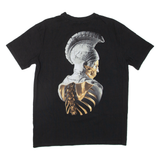 FORGOTTEN FACES Mens T-Shirt Black Crew Neck M