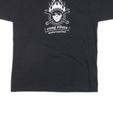 RUSSELL ATHLETIC Crazy Riders Motorcycles Mens Biker T-Shirt Black Crew Neck M