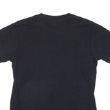 GILDAN Canada Mens T-Shirt Black Crew Neck M