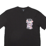 SMOG Dark Spirit Mens T-Shirt Black Crew Neck M