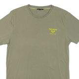 PME LEGEND Mens T-Shirt Green Crew Neck S
