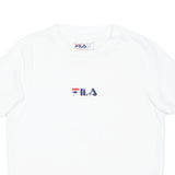 FILA Womens T-Shirt White XS