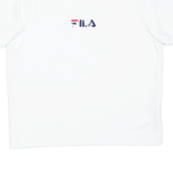 FILA Womens T-Shirt White XS
